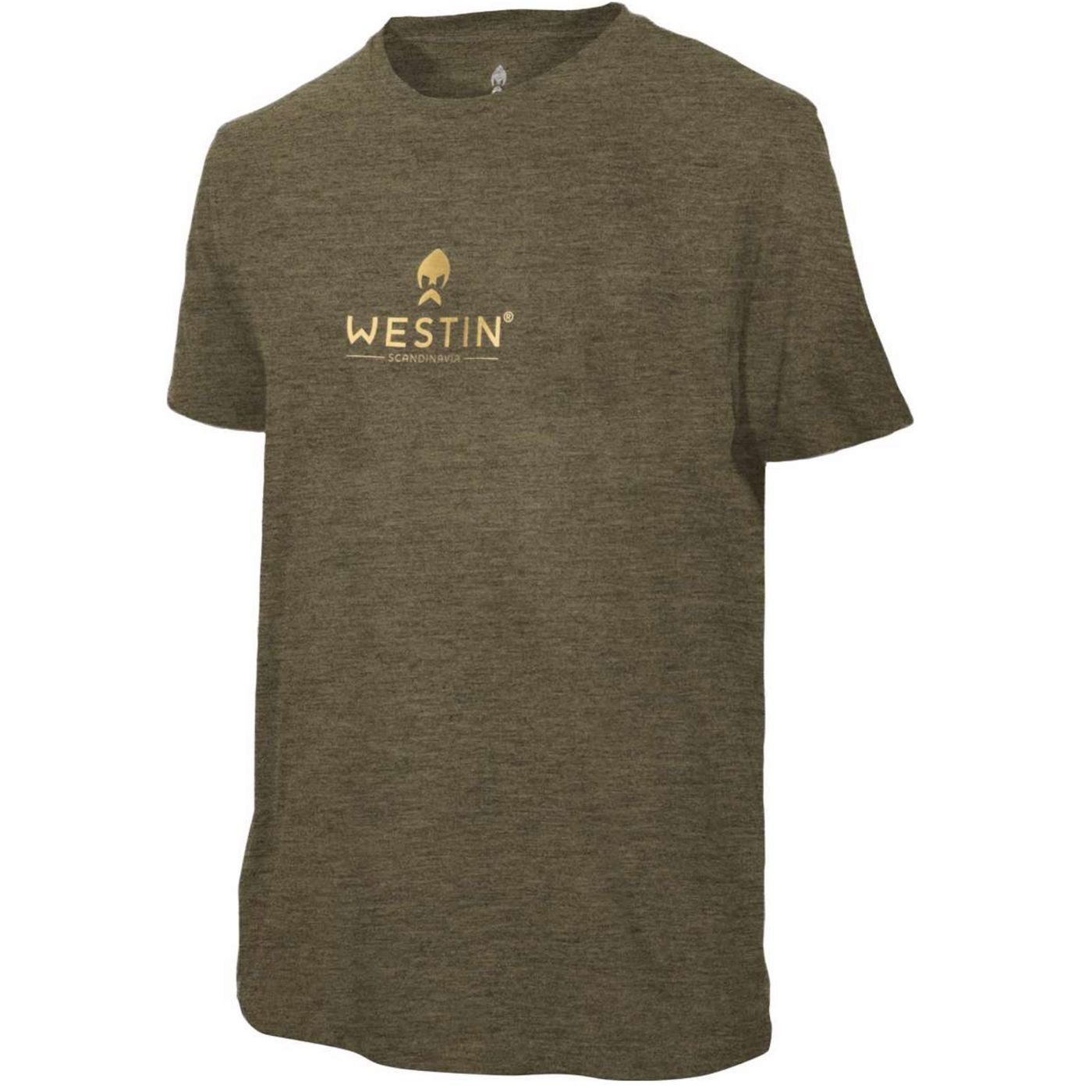 WESTIN T-Shirt Westin Style T-Shirt Moss Melange - Angelshirt