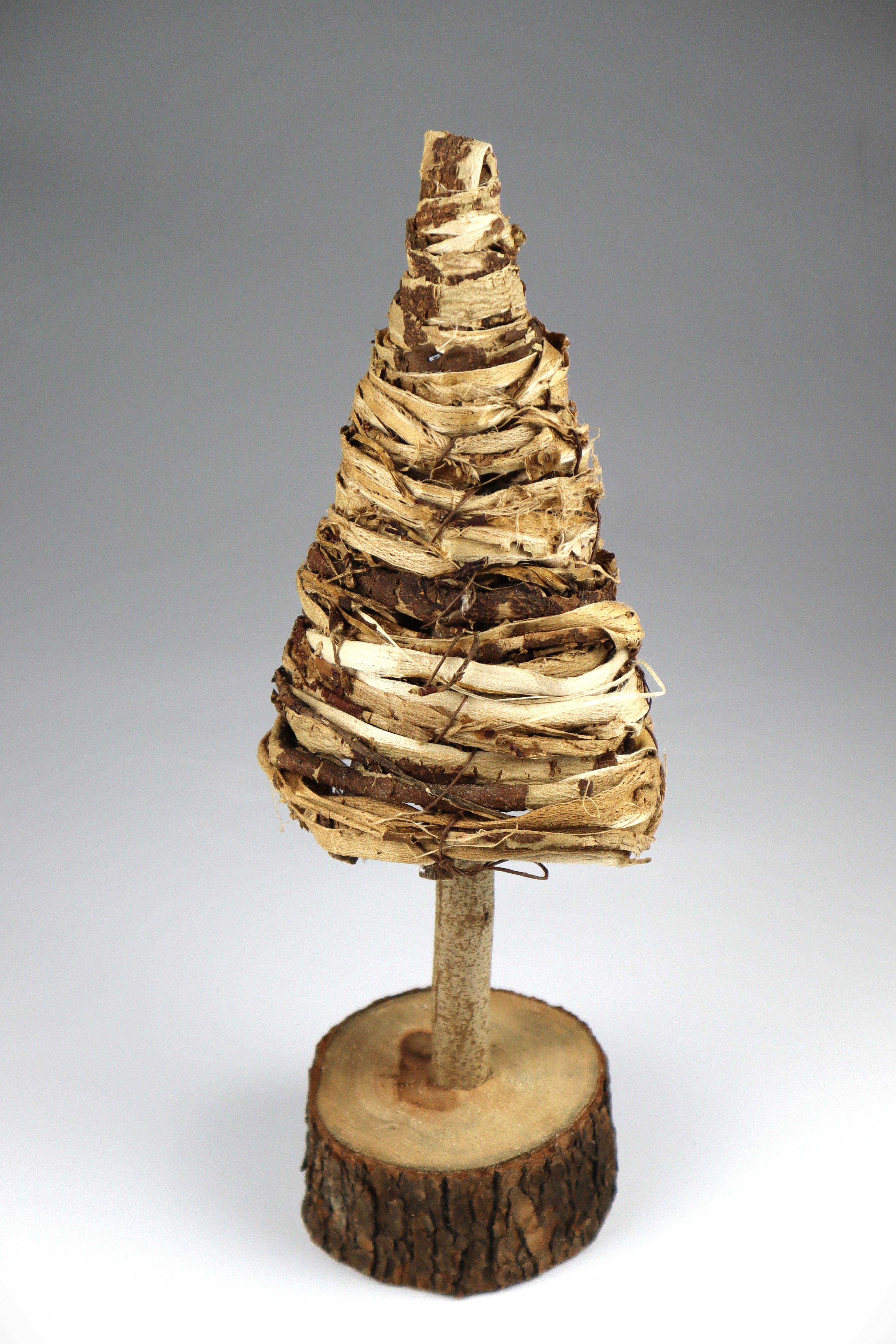 AM Design Dekobaum Dekofigur aus Holz, 2er Set, BxH: 14x40 cm