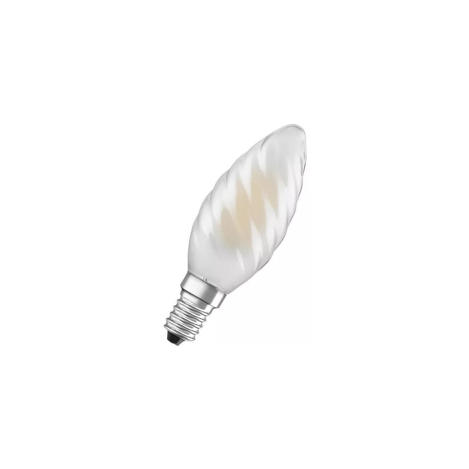Osram LED-Leuchtmittel [4ER] LED Kerze Lampe CRI90, E14, 4 St., Kaltweiß Glühbirne