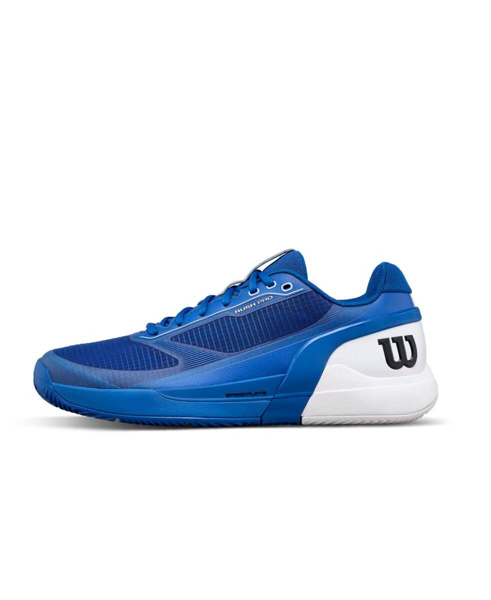 Wilson Rush Pro 5.0 Clay/Sandplatz blau/weiss Herren Tennisschuh