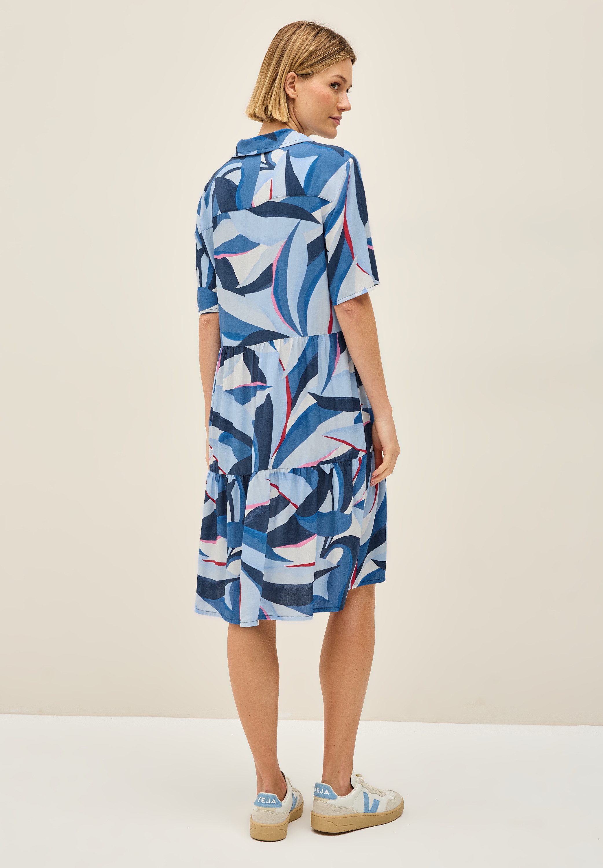 CECIL Volantkleid Sommerkleid mit grafischem Muster, günstig online kaufen