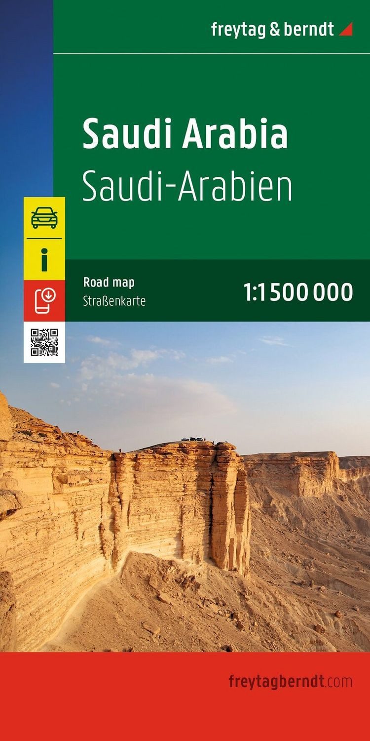 Freytag & berndt Straßenkarte Saudi-Arabien 1:1,5 Mio. / diverse