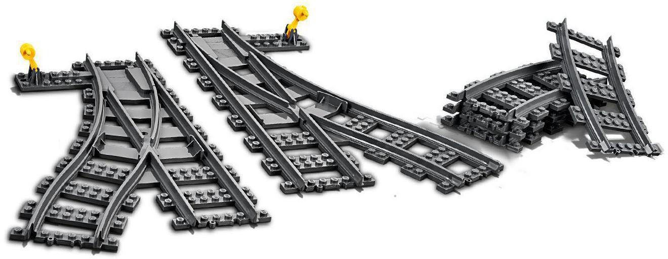 in (6 St), Made Konstruktionsspielsteine LEGO® City, (60238), Tracks Switch Europe LEGO®