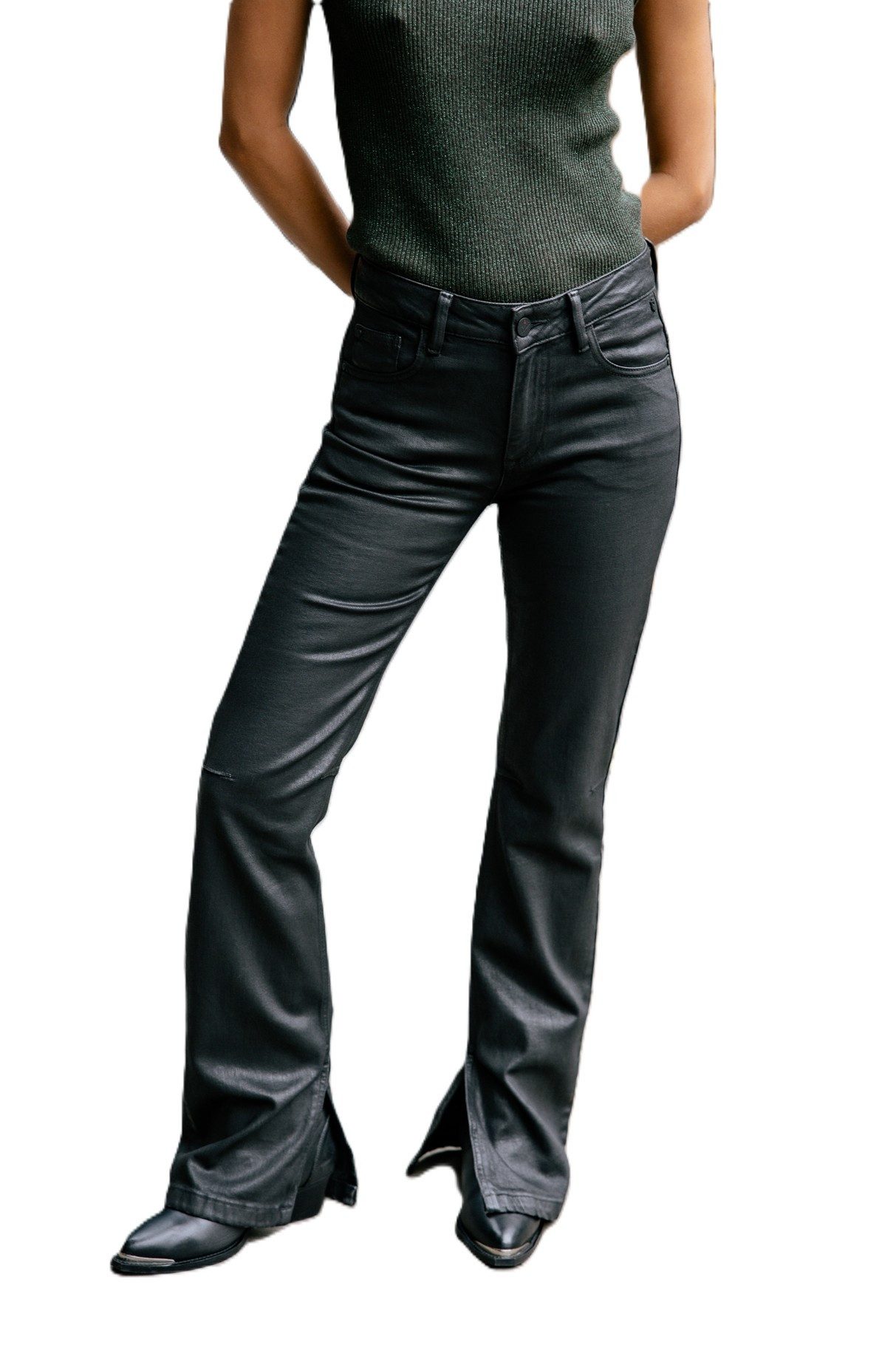 Freeman T. Porter Schlaghose Karolina SDM - Bootcut-Jeans - Schlaghose