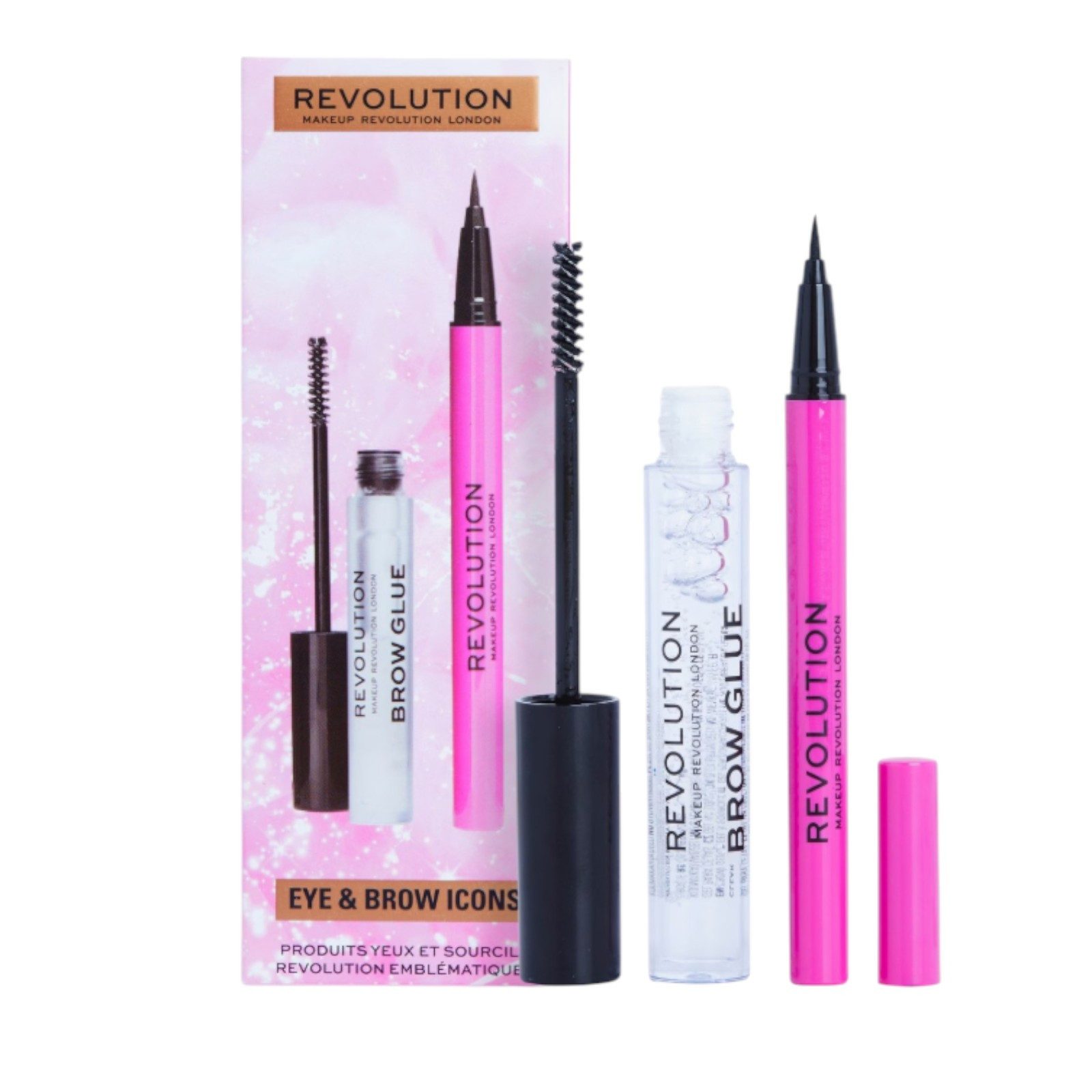 Makeup Revolution London Make-up Set Eye & Brow Icons Gift Set, 2-tlg.