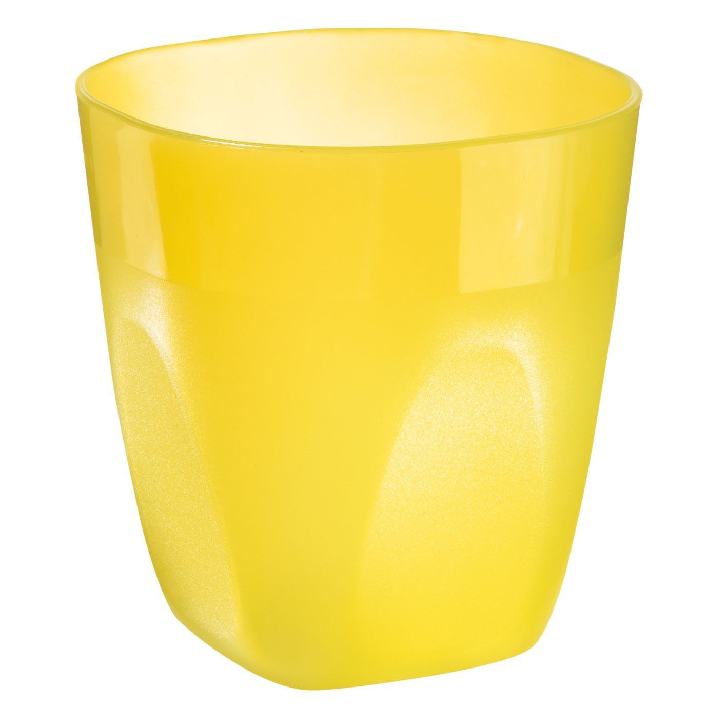 mehrweg.pro Mehrwegbecher Trinkbecher "Mini Cup" 0,2 l, Kunststoff, (Sparset, 1-tlg., 1) trend-gelb PP