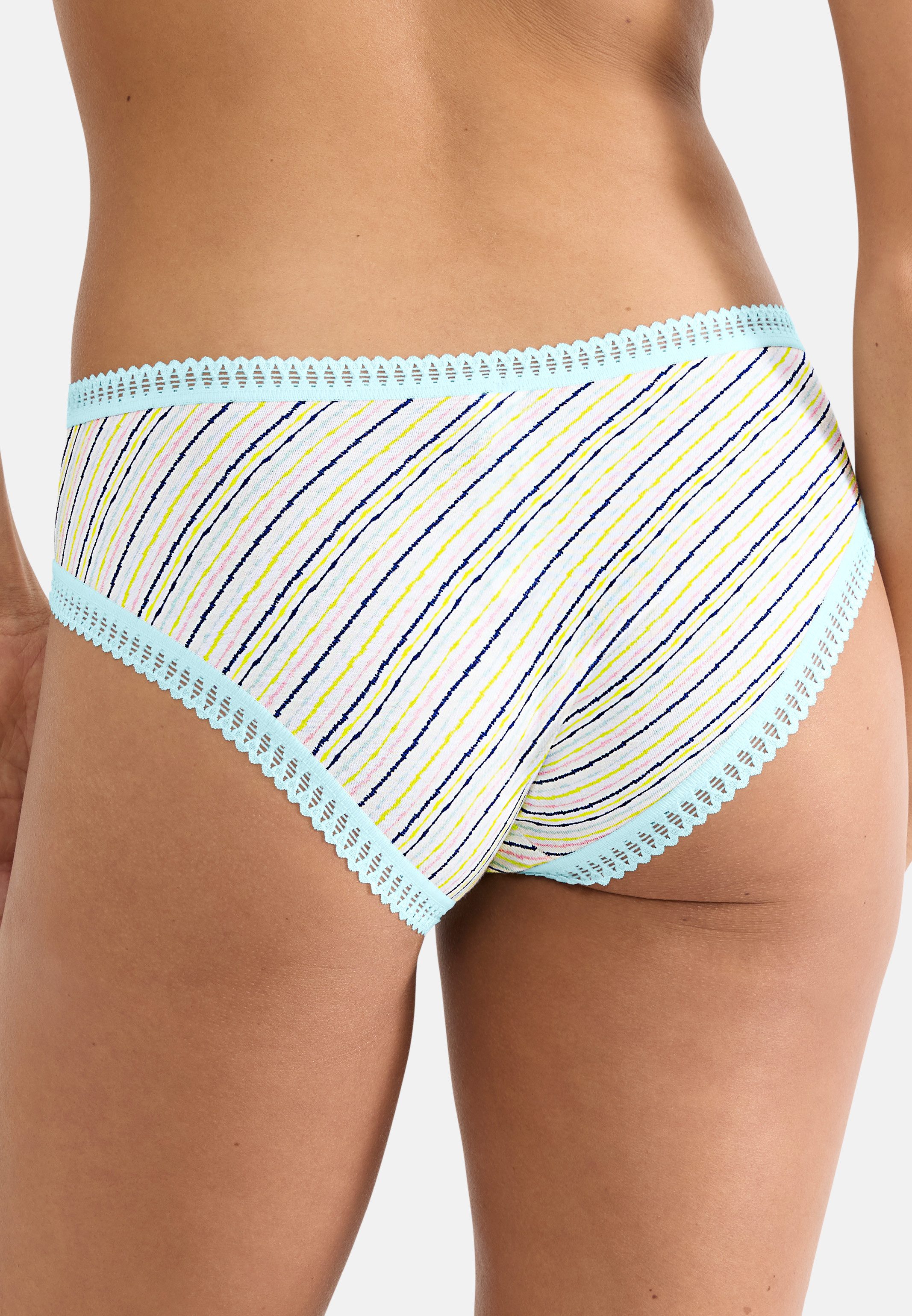 sloggi Hipster 6er Pack GO Crush (Spar-Set, 6-St) Hipster - Baumwolle - Atmungsaktiv - Komfortabel und atmungsaktiv