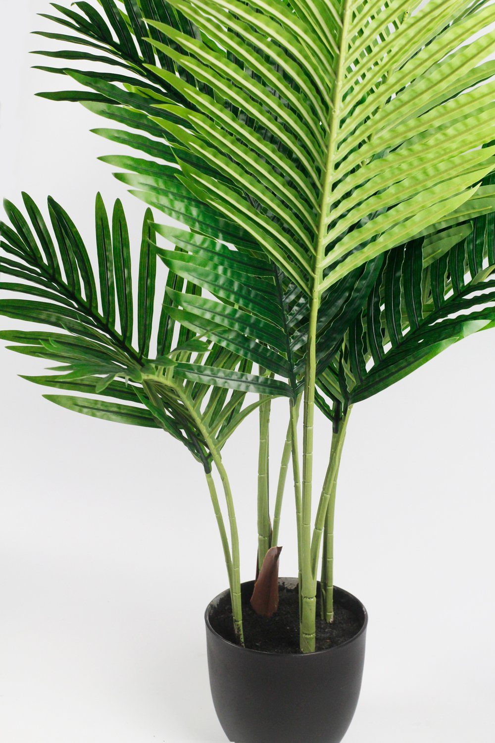 Palme, Topf cm, KP111 Kunstpflanze Pflanze künstliche Kunstpalme Palme Arnusa, im 90 Höhe