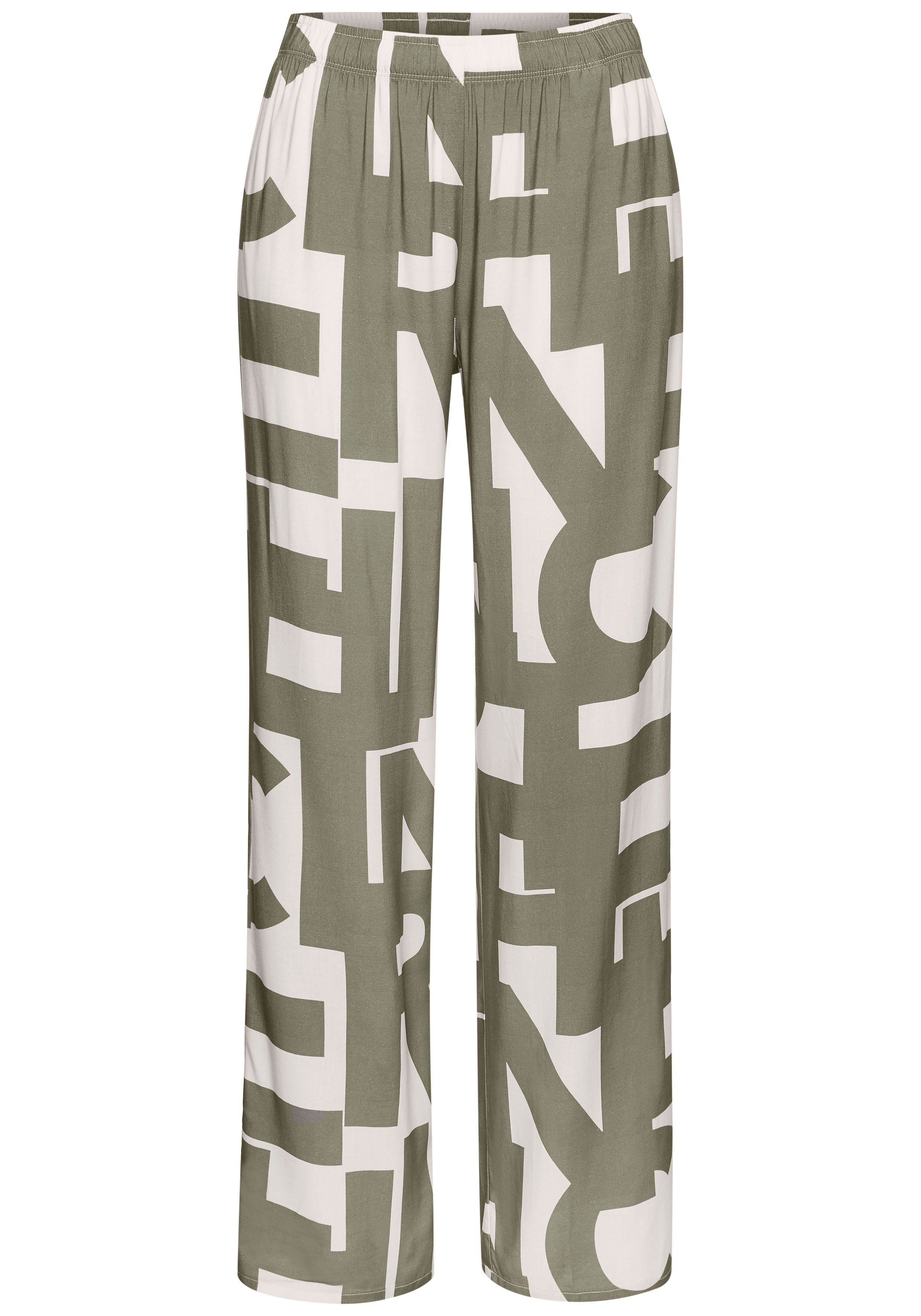 French Connection Pyjamahose Gewebte Hemdenqualität aus Viskose günstig online kaufen