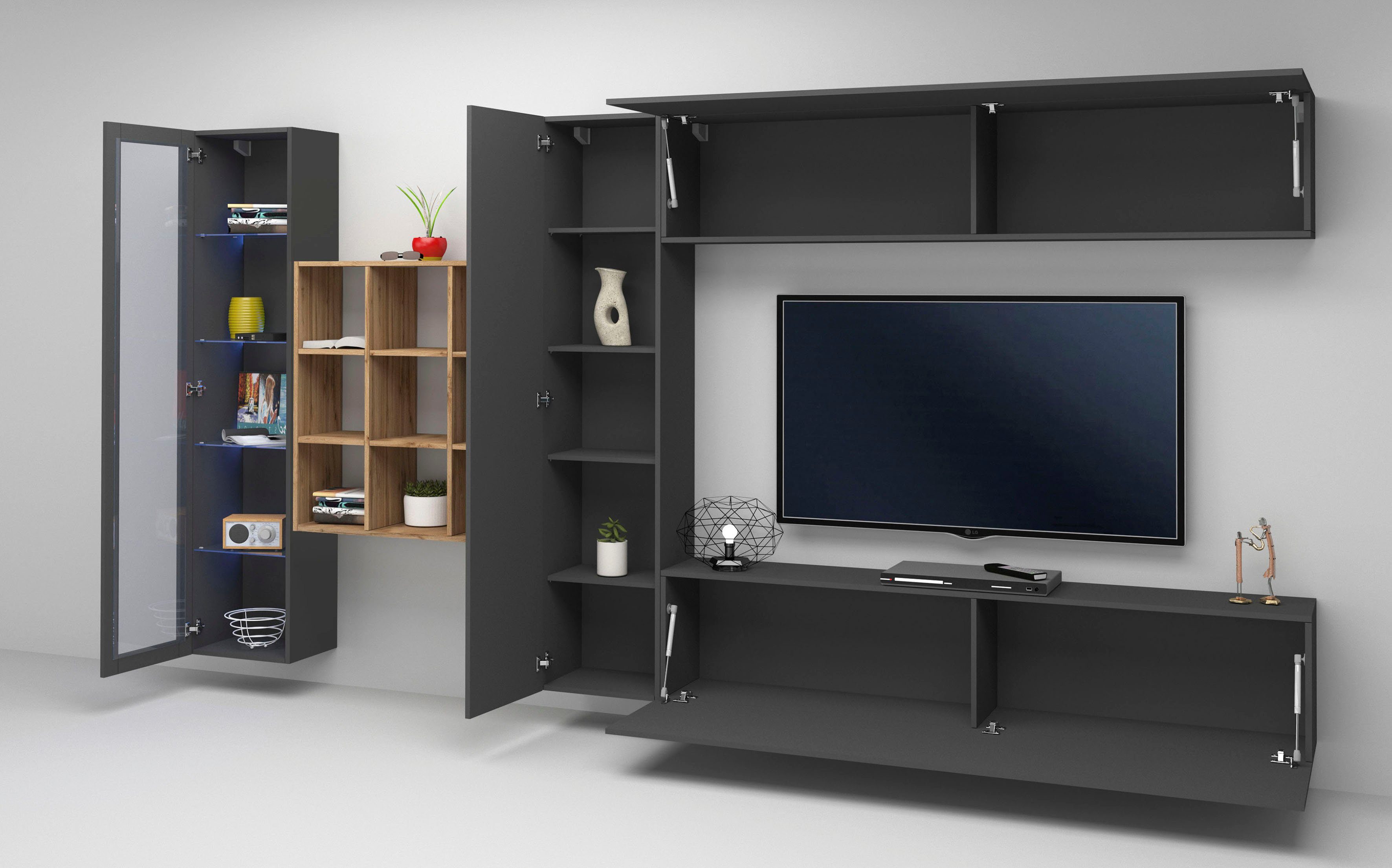 INOSIGN Wohnwand Maruska, (1-St)