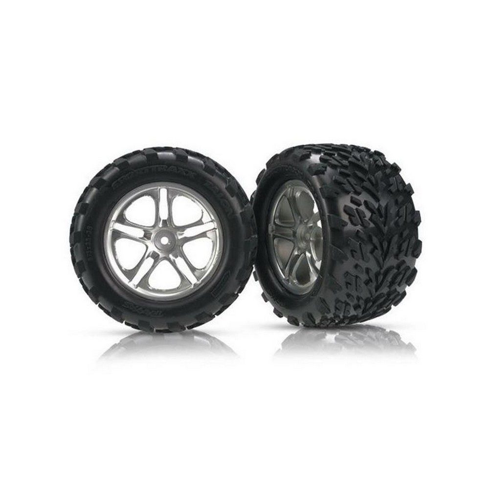 Modellbausatz 5174A Reifen+Felgen verklebt (14mm Hex)