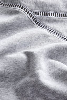 Next Sweatshirt Sweatshirt mit Gitterbesatz (1-tlg)