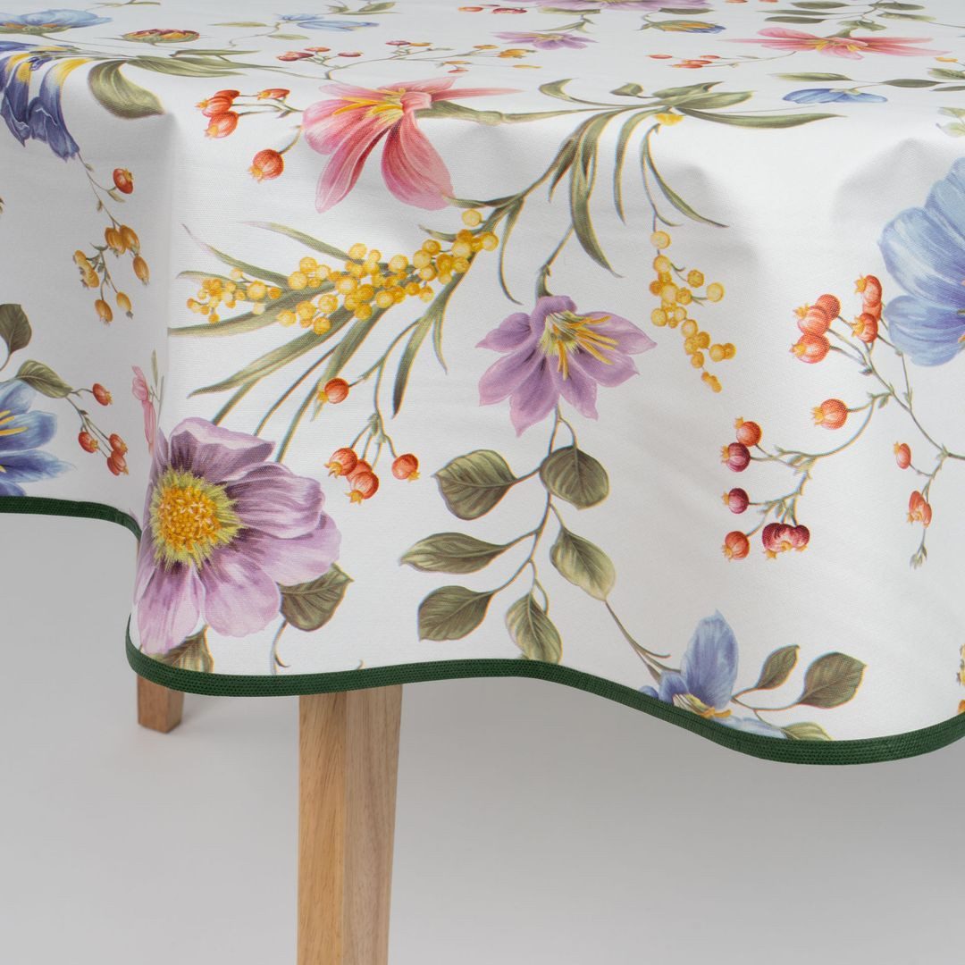 laro Tischdecke laro 140cm runde Wachstuchtischdecke mit Saum-Eingefasst – Bild 5 von 5