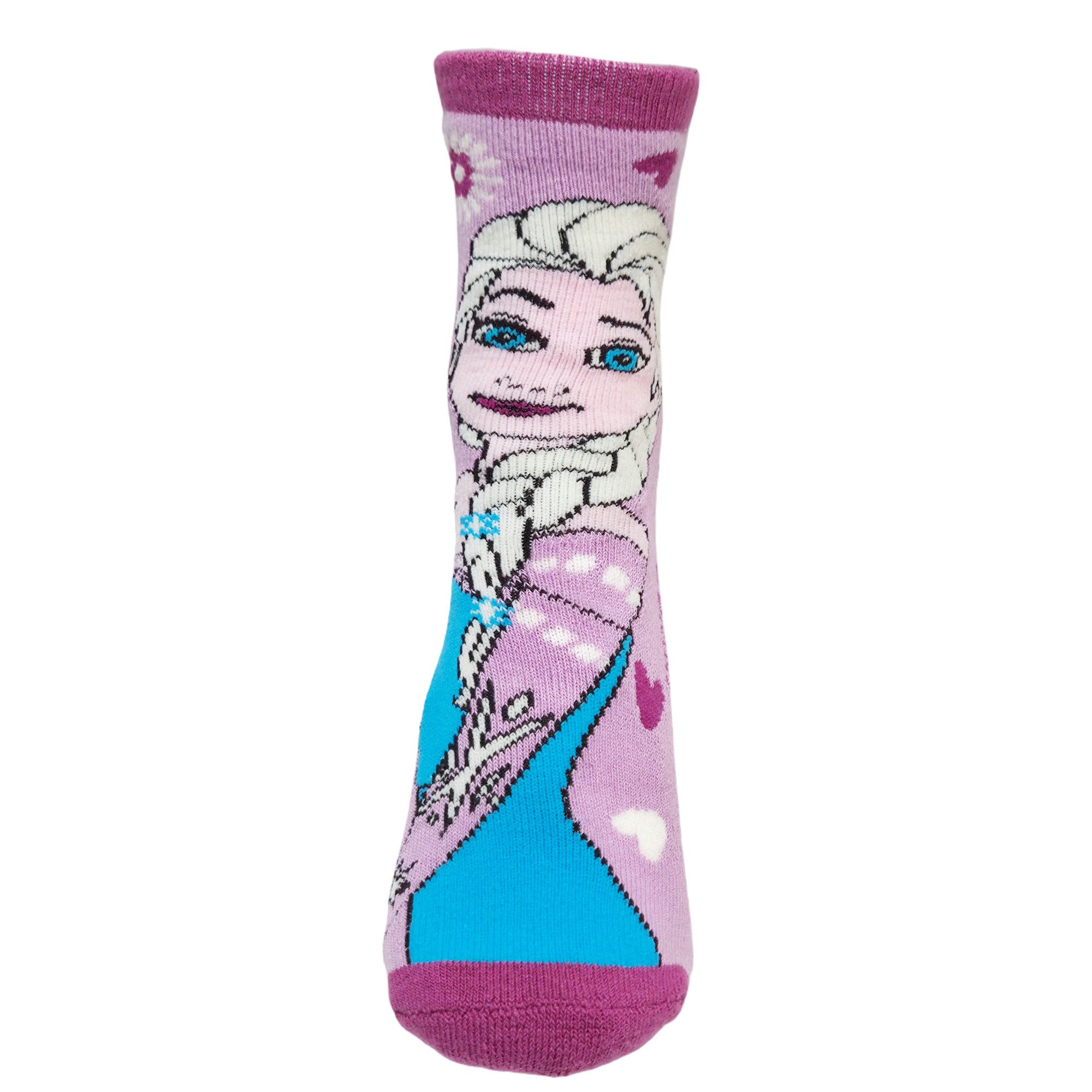 Disney ABS-Socken Disney Die Eiskönigin Elsa Olaf Mädchen Kinder ABS Socken im 2er Pack (2-Paar) Gr. 23 bis 34