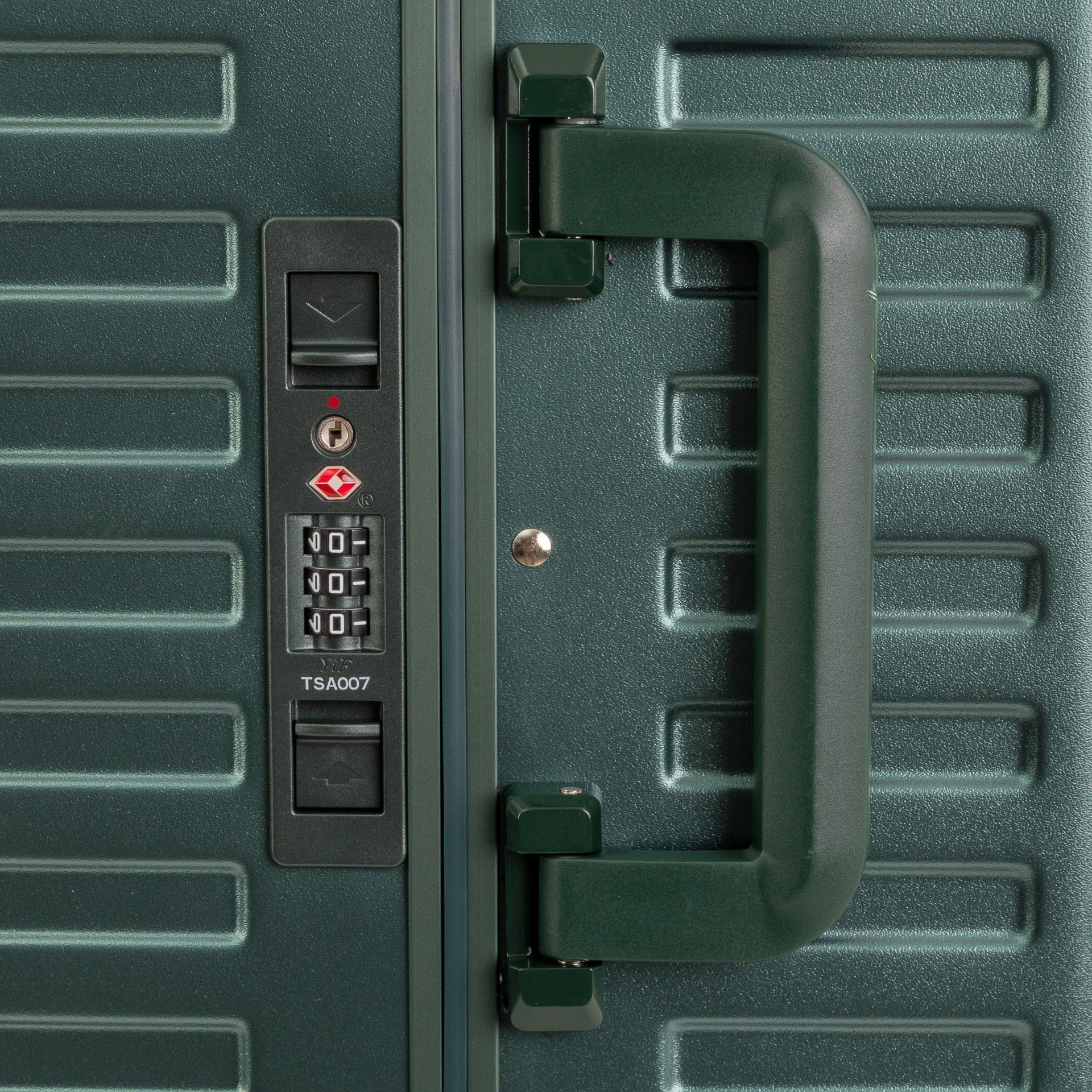 Travelhouse Hartschalen-Trolley Roma, 4 Rollen, mit USB und Getränkehalter Aluminium-Rahmen & Polycarbonat Hartschale
