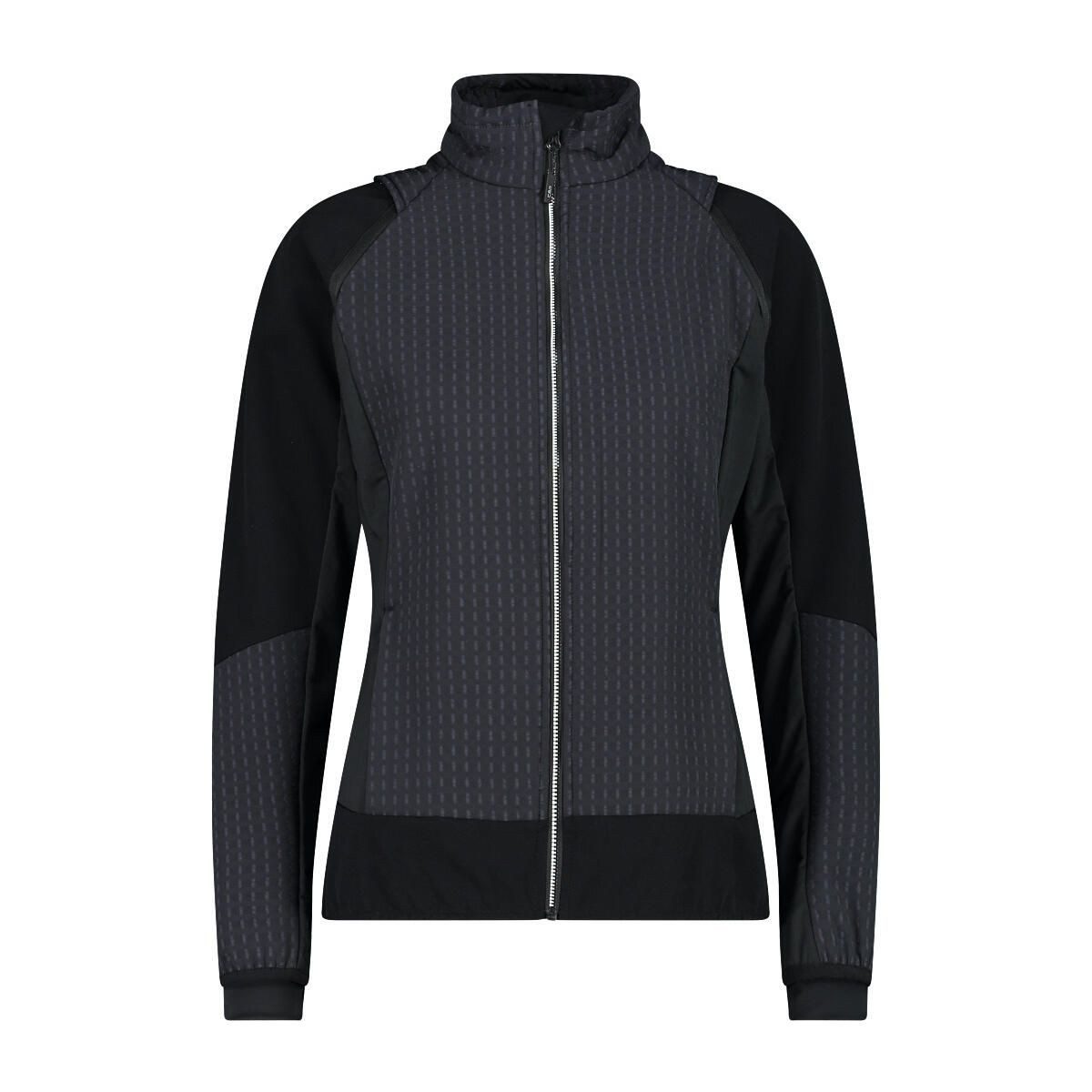 CMP Skijacke Woman Jacket Hybrid With Detachable Sleeves Vielseitige Outdoor-Jacke mit abtrennbaren Ärmeln, winddicht