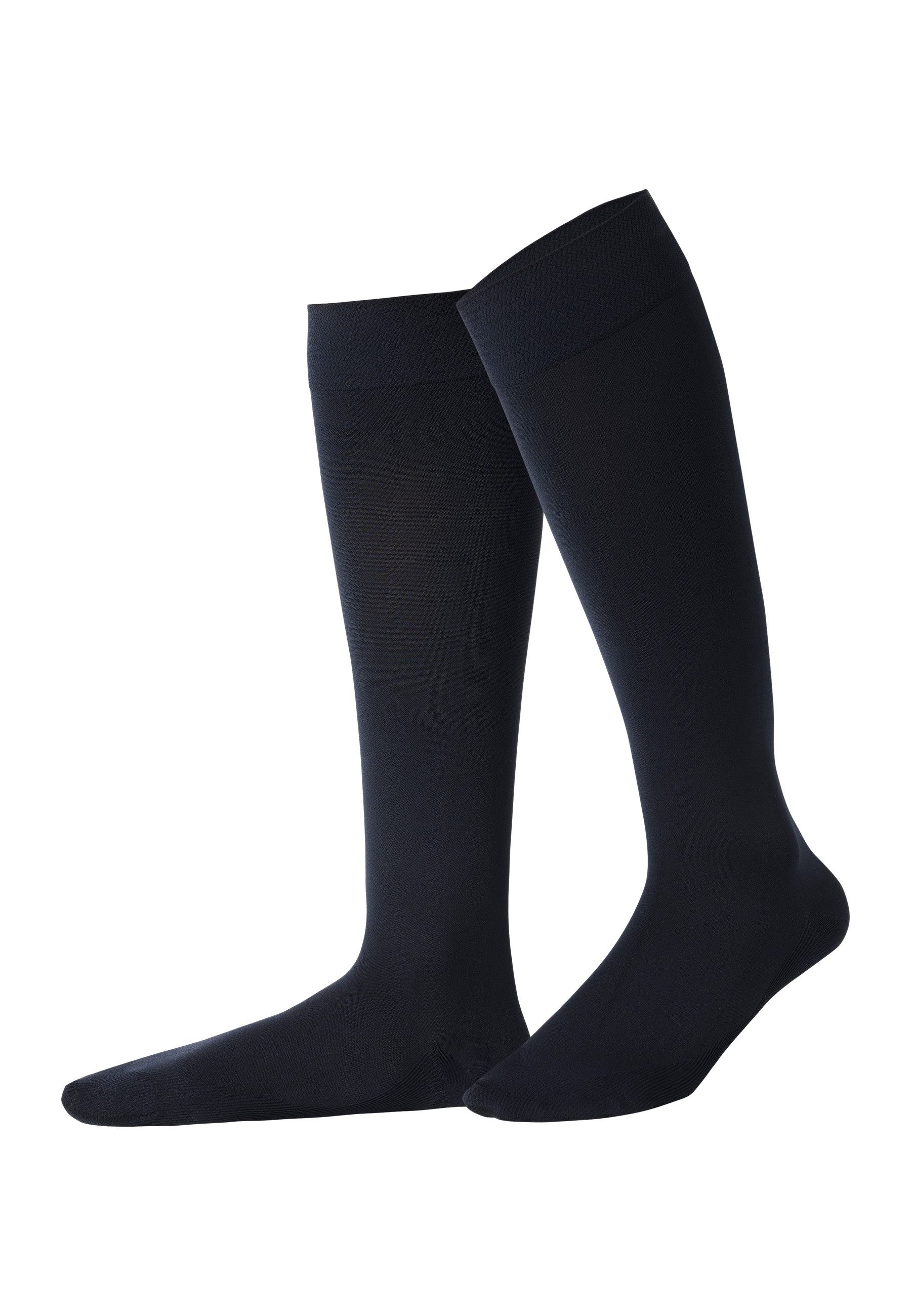 ITEM m6 Kniestrümpfe KNEE-HIGH OPAQUE CONSCIOUS Hightech-Kompression, breiter Bund, hautfreundlich, Garn-Mix