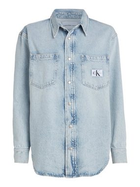 Calvin Klein Jeans Jeanshemd DAD DENIM SHIRT mit Logopatch