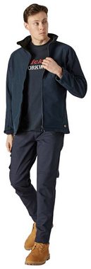 Dickies Softshelljacke wasserdicht, mit Fleece Innenseite