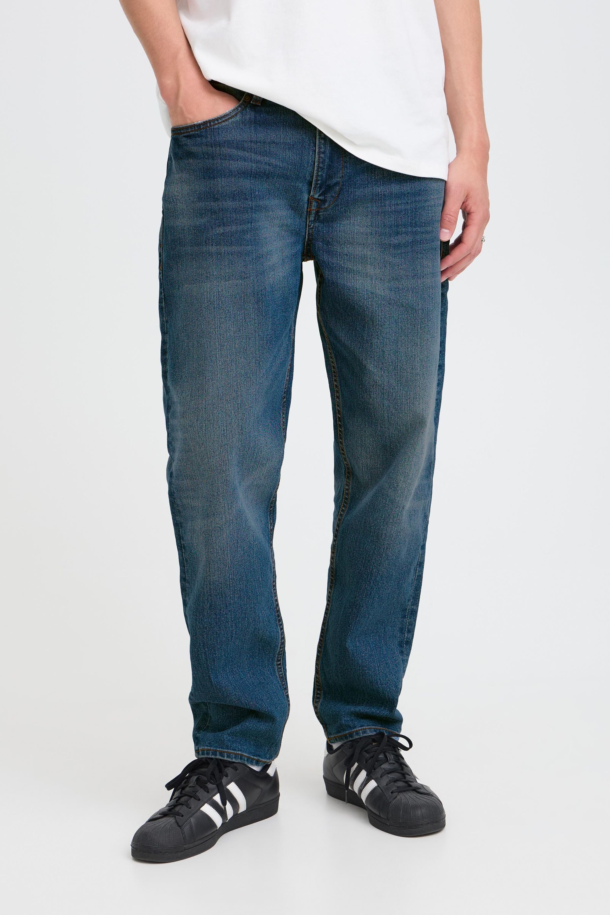 Blend Bequeme Jeans BHThunder Jeanshose mit weitem Schnitt und enger werdendem Bein - Thunder Fit