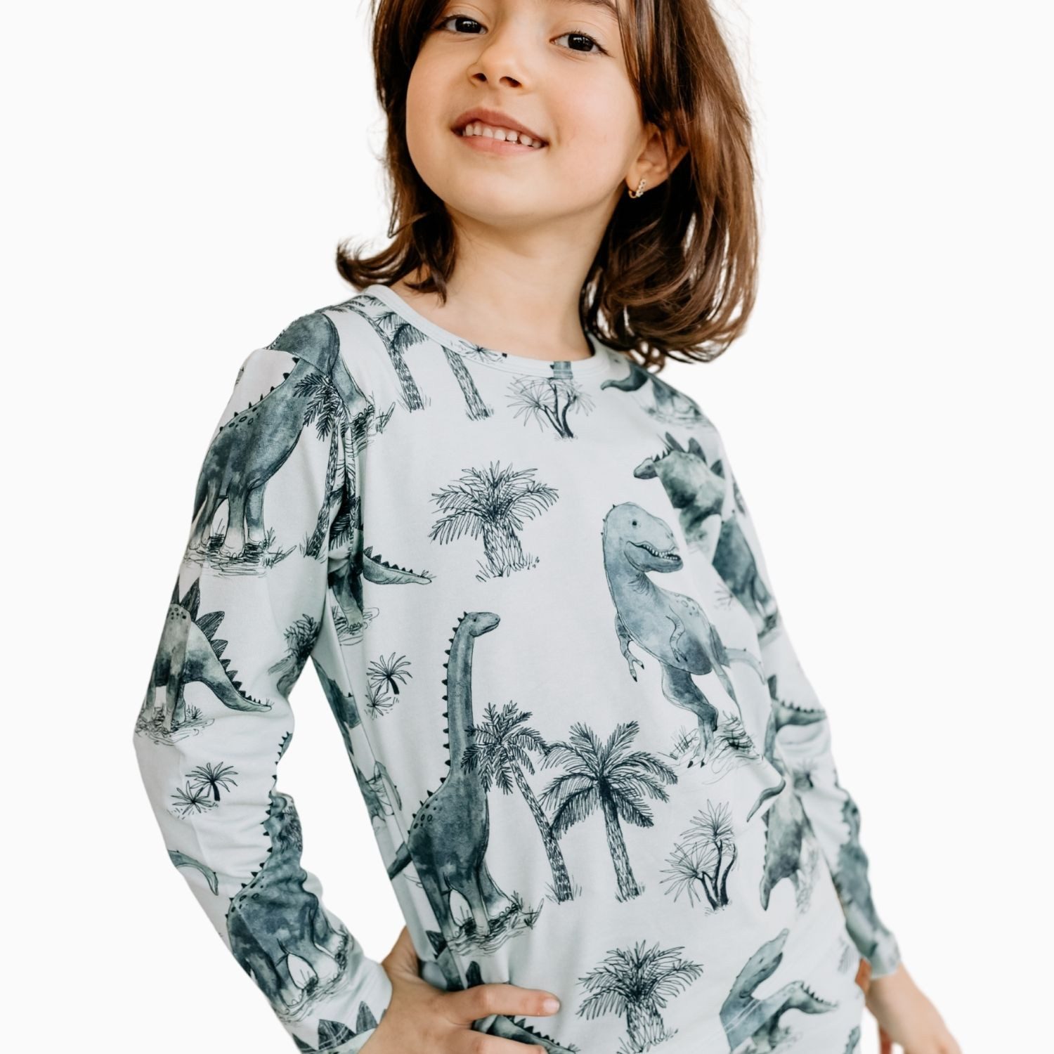 Walkiddy Langarmshirt Walkiddy Dinosaourland Kinder Bio Baumwolle GOTS Green Bio Baumwolle,GOTS, Kinderbekleidung,nachhaltige