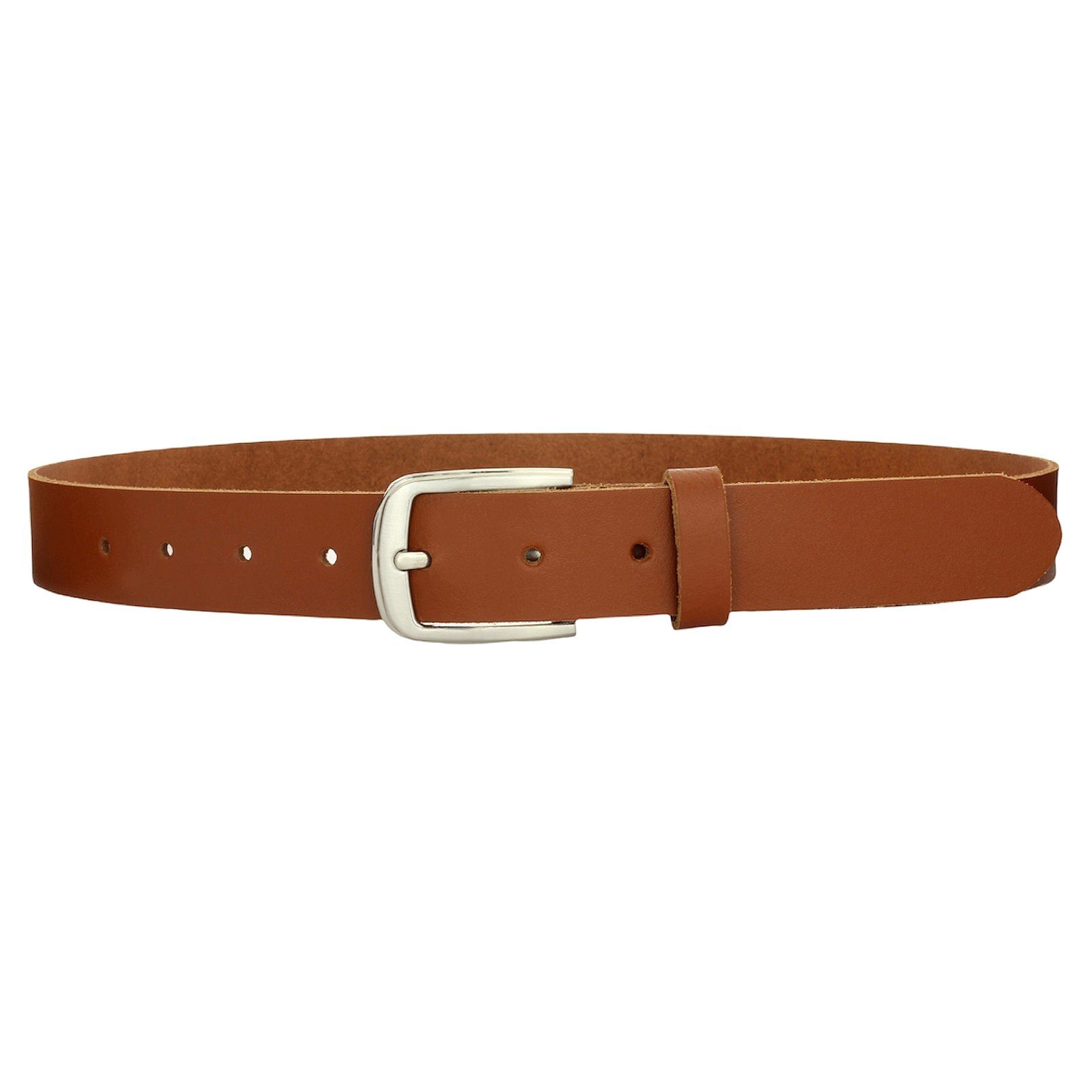 Manza Ledergürtel Gürtel Ledergürtel 3cm breit Echt Leder Jeansgürtel Unisex Kürzbar – Bild 4 von 5