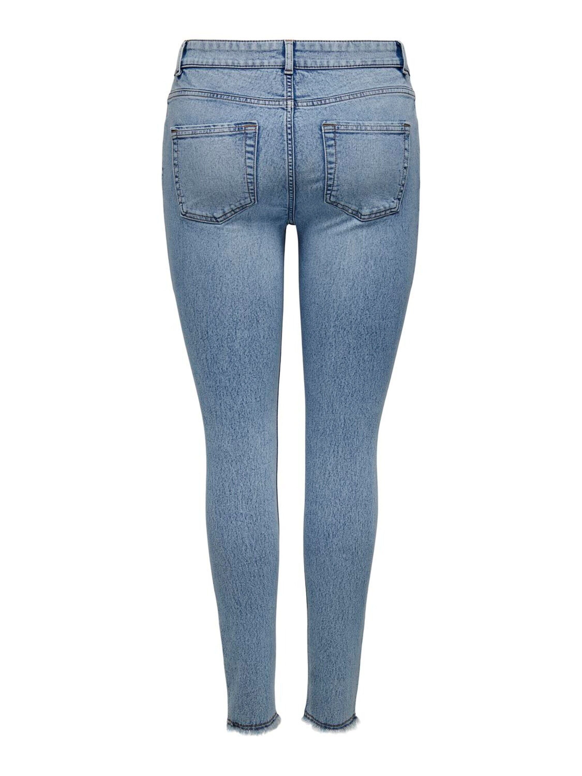 ONLY 7/8-Jeans HUSH (1-tlg) Fransen günstig online kaufen