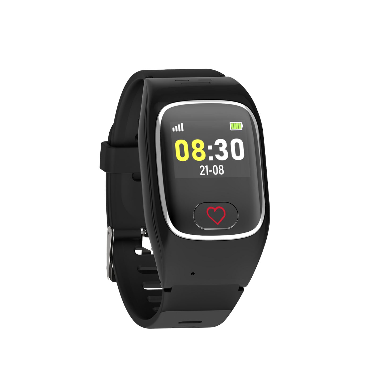 JAMES B8 Senioren Smartwatch Notrufuhr SOS & GPS Smartwatch schwarz