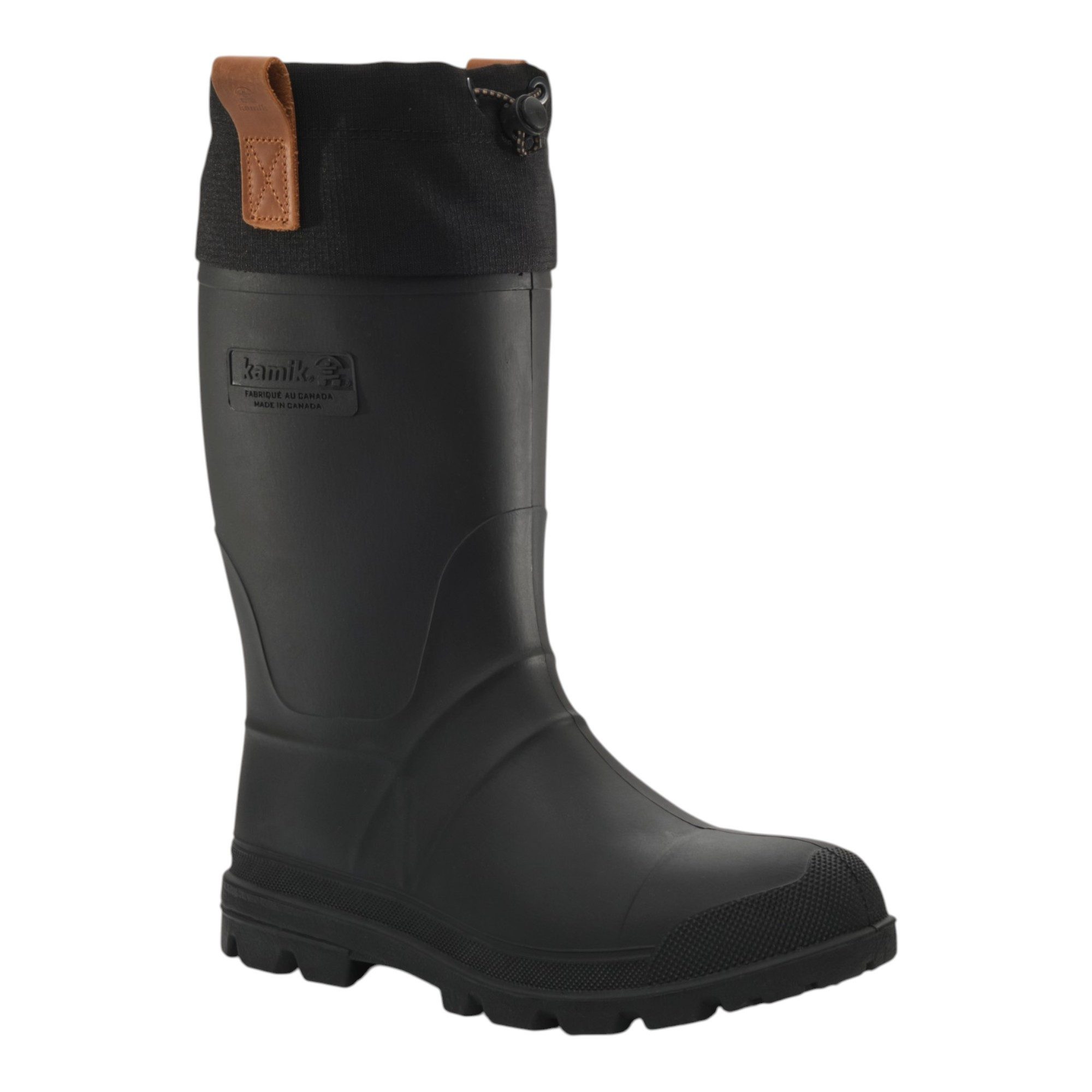 Kamik Gummistiefel Tundra (Made in Canada) schwarz Herren Wanderschuh