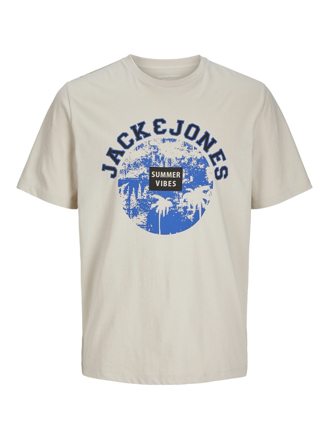 T-Shirt Jack & Jones Herren T-Shirt JorPalms Regular-Fit Basic