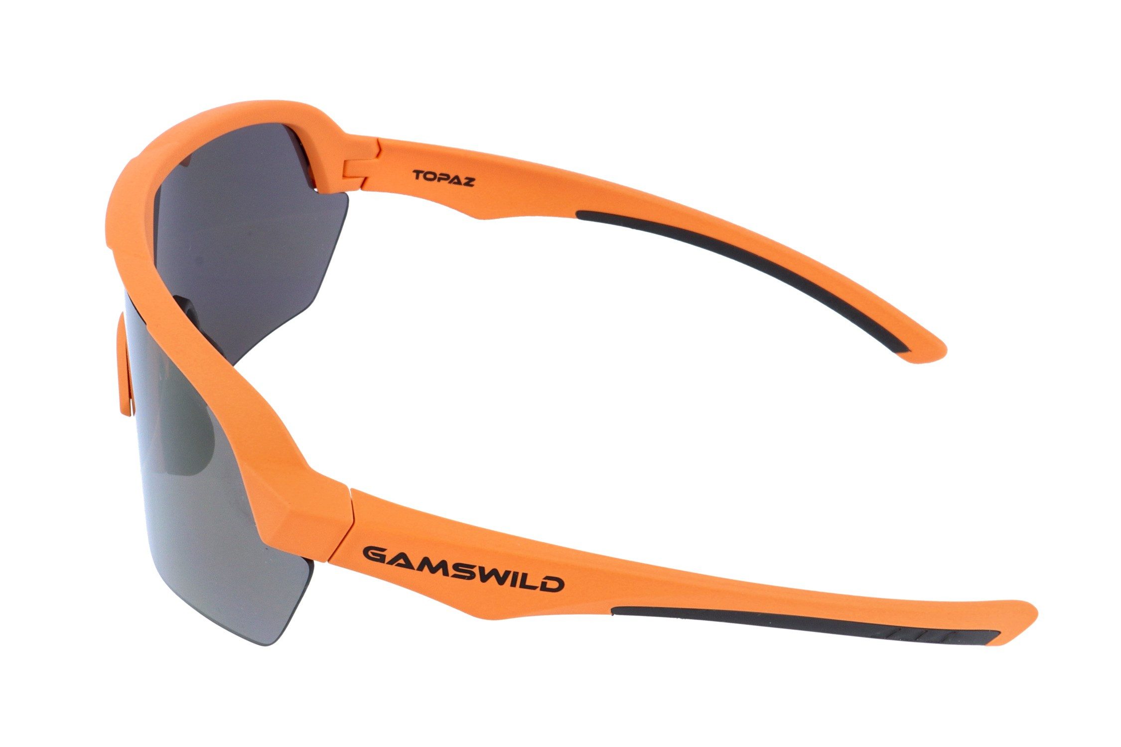Gamswild Sportbrille UV400 Sonnenbrille Skibrille Fahrradbrille extra große Scheibe Damen, Herren Modell WS7138 in, pink, weiß, blau, schwarz, mintgrün