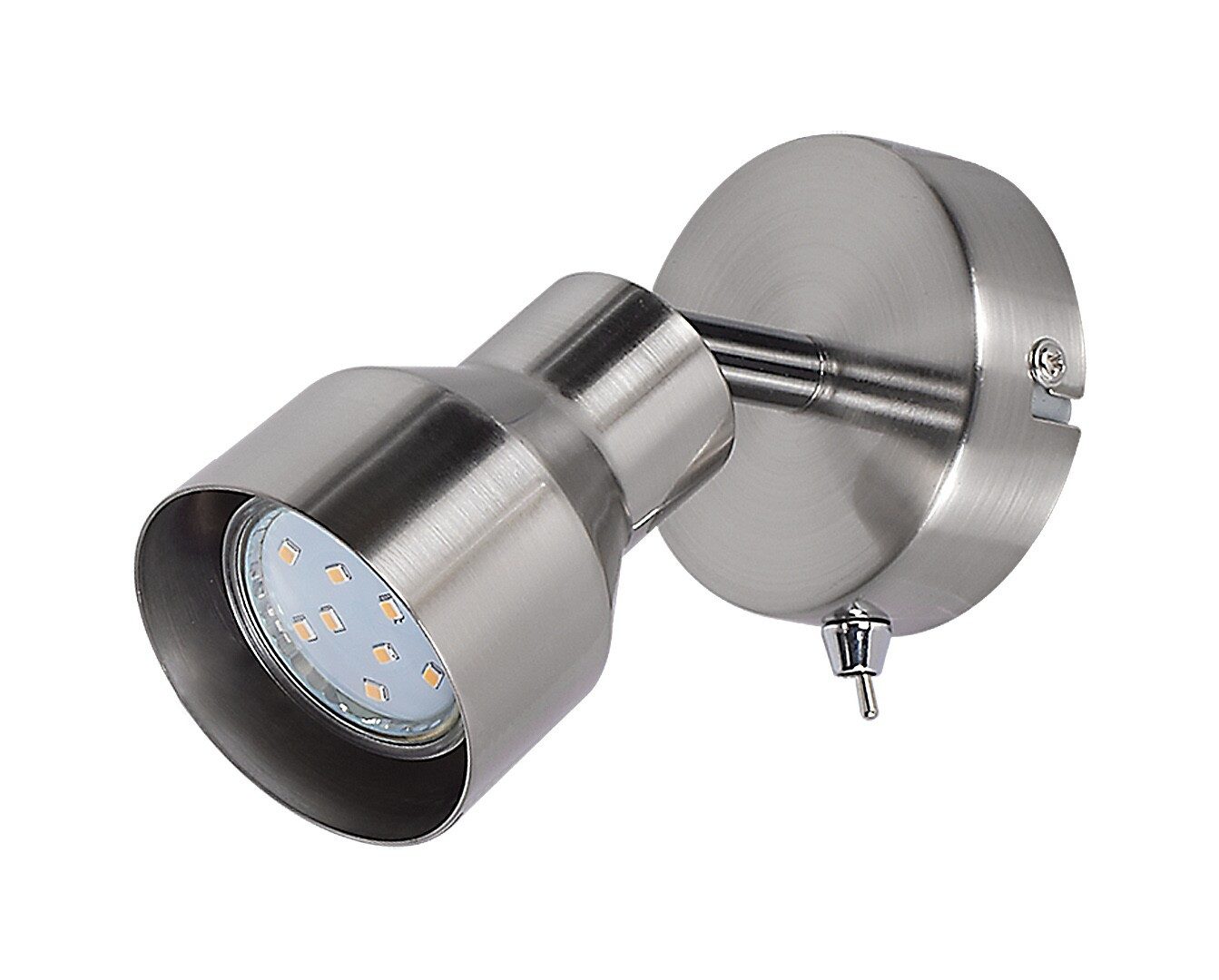 Rabalux LED Deckenspots "Blake" Metall, silber, GU10, L130mm