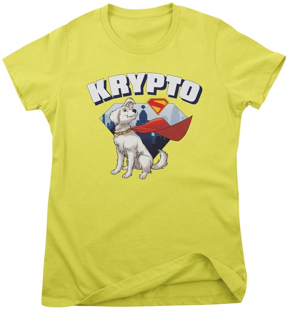 Superman T-Shirt Krypto The Superdog Girly Tee