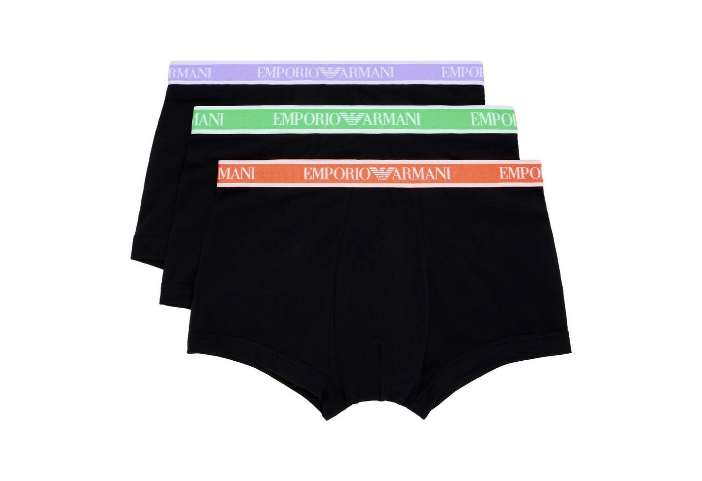 Emporio Armani Trunk 3er Pack Trunk (3-St., 3 Stück) mit elastischem Logo-Bund