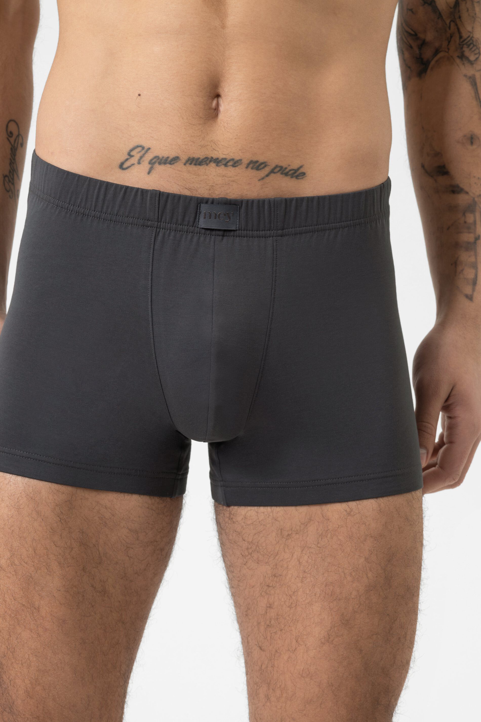 Mey Trunk Mey Trunk Shorty Serie Mey 10 Out Of 10 Uni (1-St., 1) Premium Trunks aus merzerisierter Baumwolle