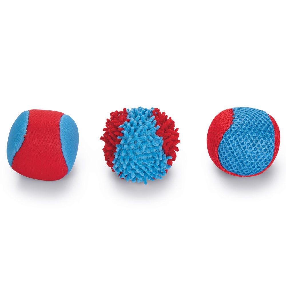 Tierball Beeztees Splashball 3er Set - 6,2 cm