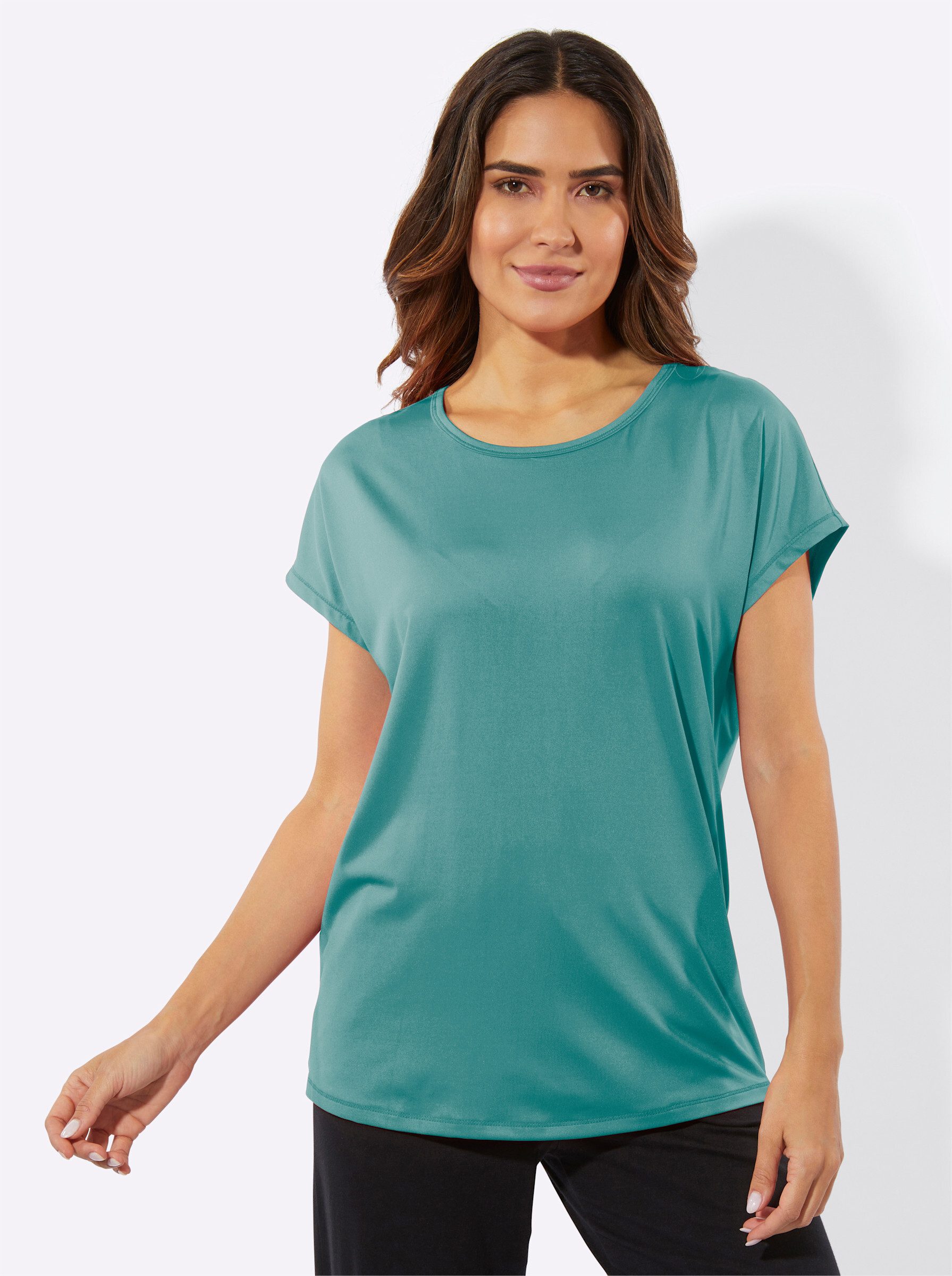 Sieh an! Trainingsshirt Rundhalsshirt . günstig online kaufen