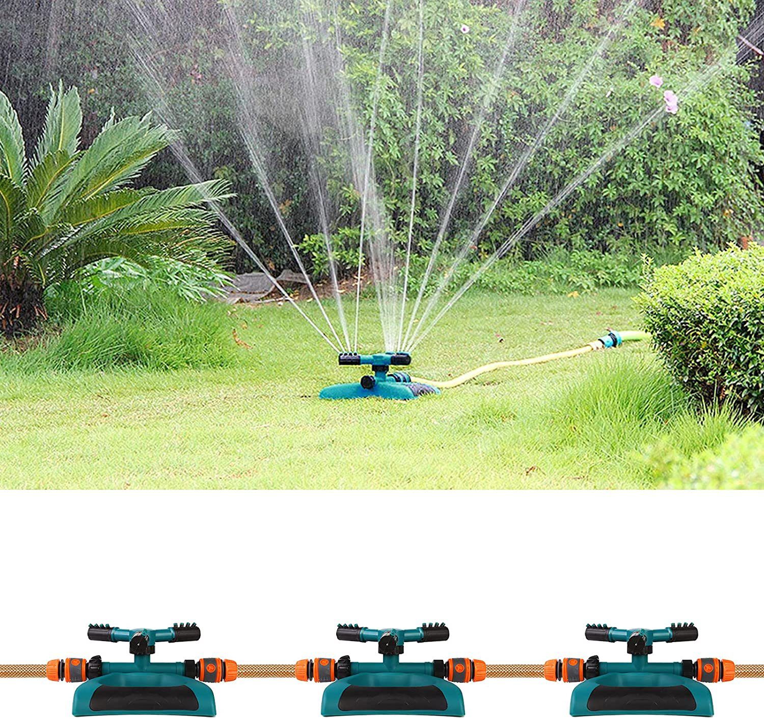 50x Bewässerung Tropfer Wasserspender Sprinkler Rasen Garten Pflanzen System DE 