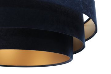 ONZENO Pendelleuchte Triniti Nexus Royal 1 60x20x20 cm, einzigartiges Design und hochwertige Lampe