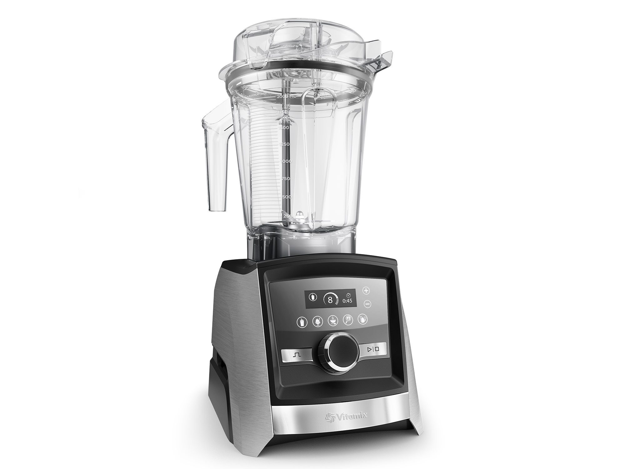 Vitamix Geschirr-Set Standmixer A3500i 2,0 l 1400 W Ascent edelstahl, Kunststoff BPA frei, Tritan