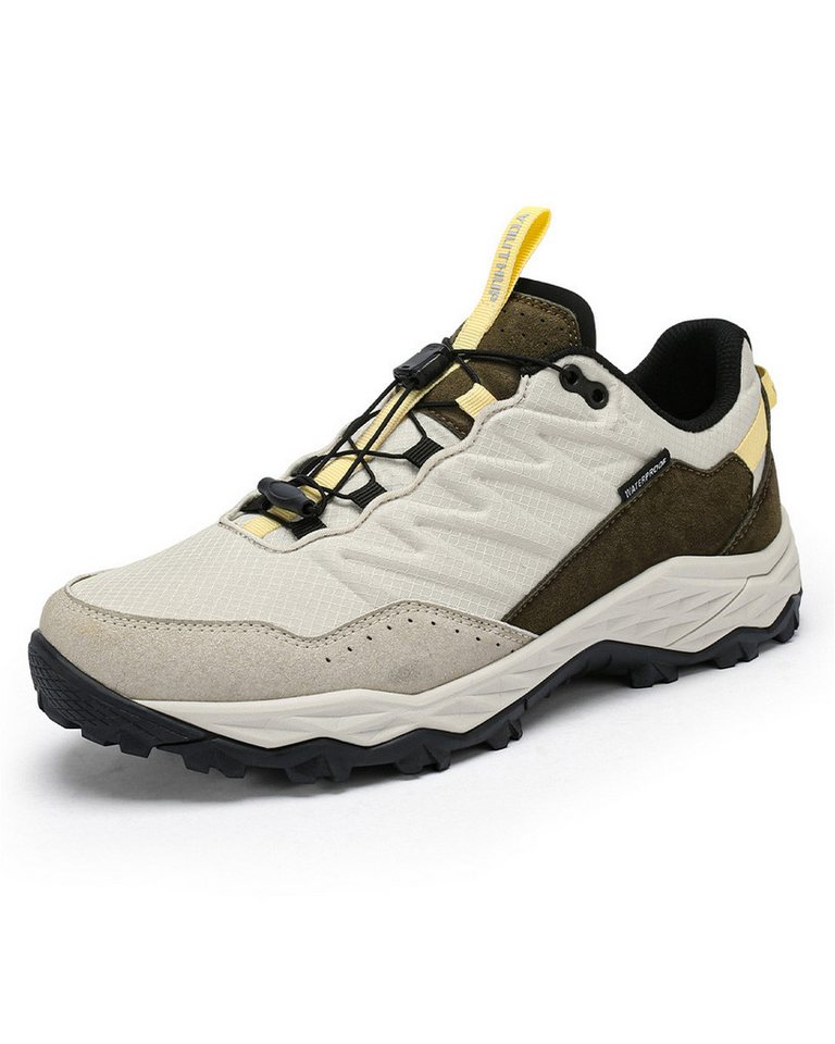 YOUTHUP Herren LOW Leichter Outdoorschuh mit Schnellverschuluss Wanderschuh wasserdicht & atmungsaktiv