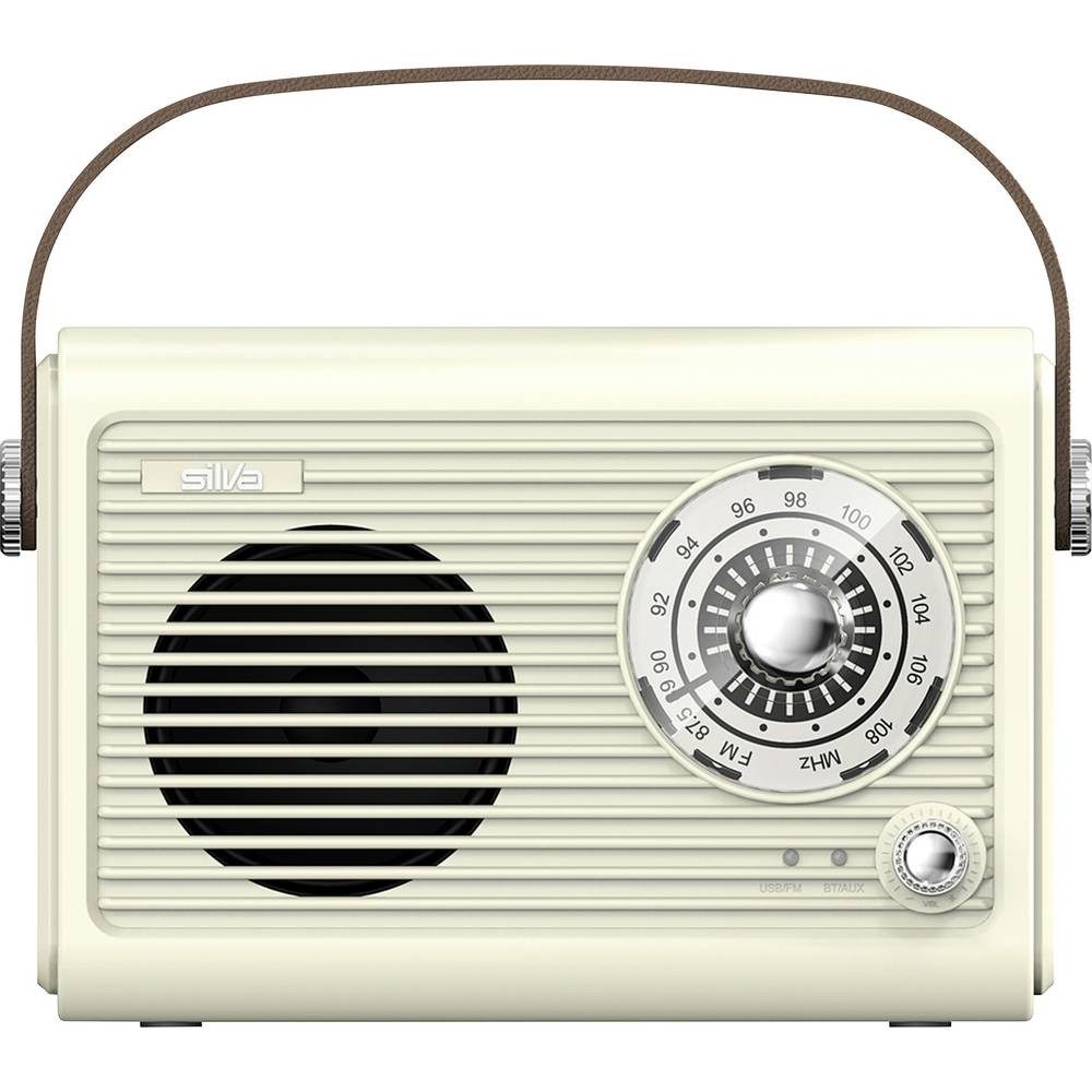 Silva Schneider Mono 1966 BT beige Tischradio FM Beige 243027 Radio
