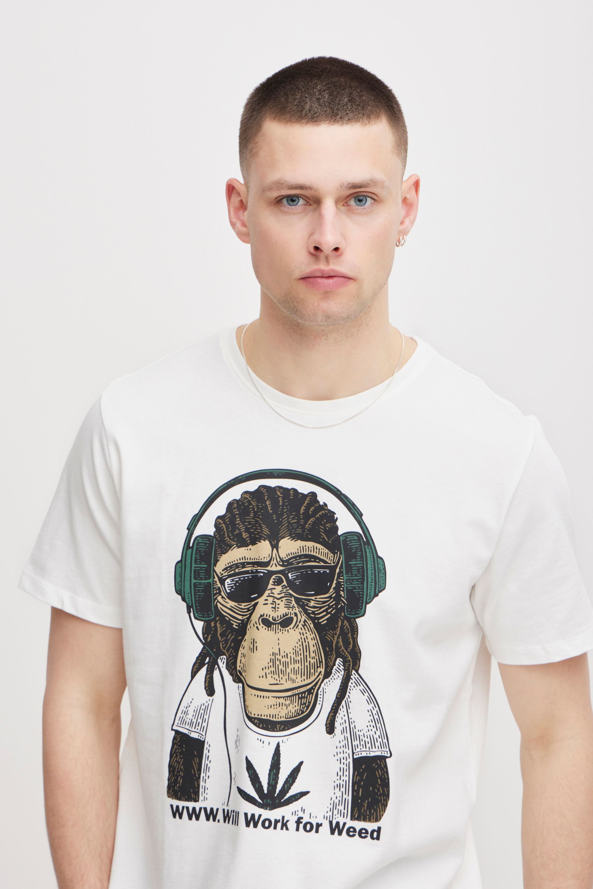 Blend T-Shirt BHTee (1-tlg) Lässiges T-Shirt mit Print