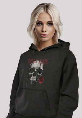 F4NT4STIC Kapuzenpullover Guns 'n' Roses Flower Skull Rock Musik Band Premium Qualität