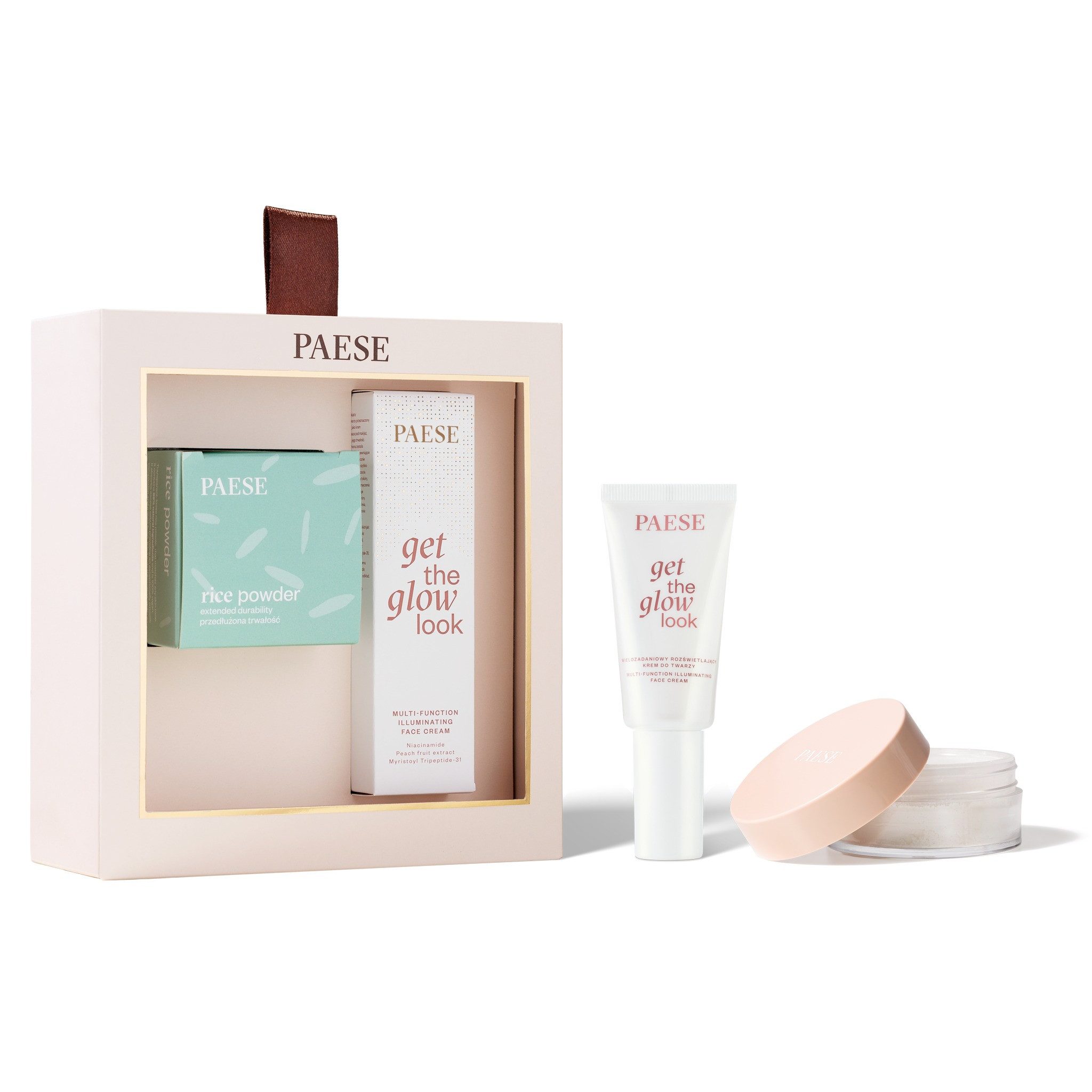 Paese Gesichtspflege-Set Alles über The Base 2 Get The Glow Look