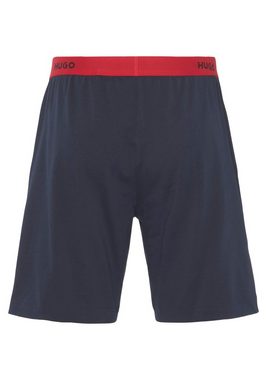 HUGO Sweatshorts Linked Short Pant mit HUGO Logobund