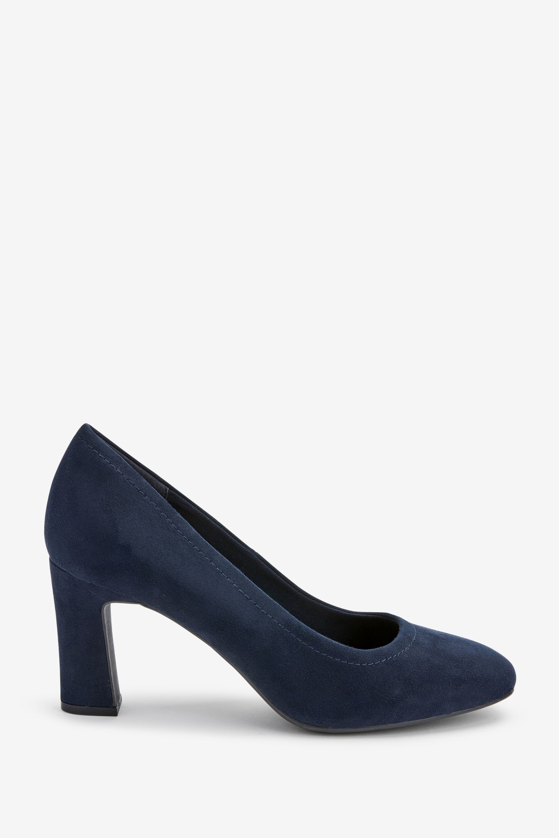 Next Forever Comfort Pumps mit Blockabsatz Pumps (1-tlg) Navy Blue