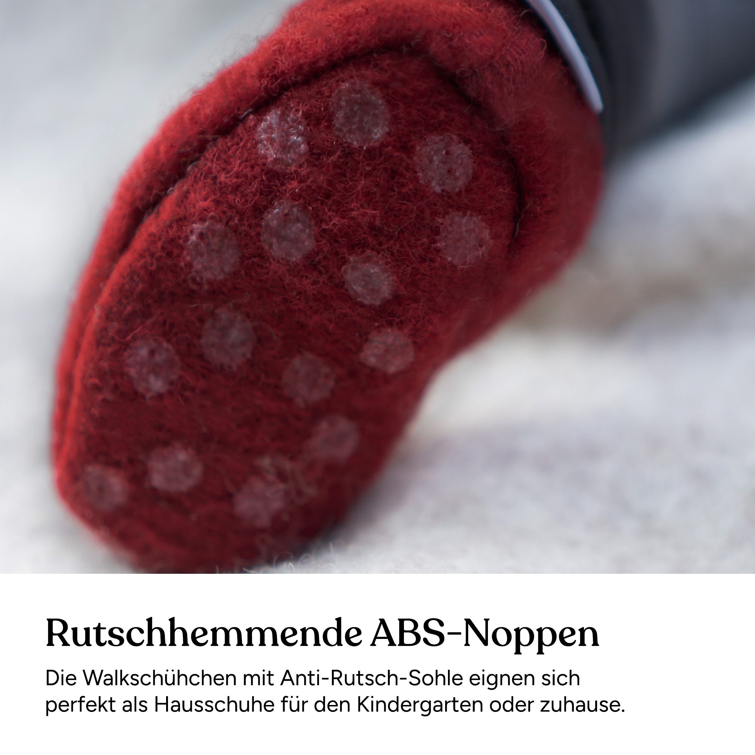 Ehrenkind Walkschuhe, Bio-Wolle & Bio-Baumwolle Krabbelschuh
