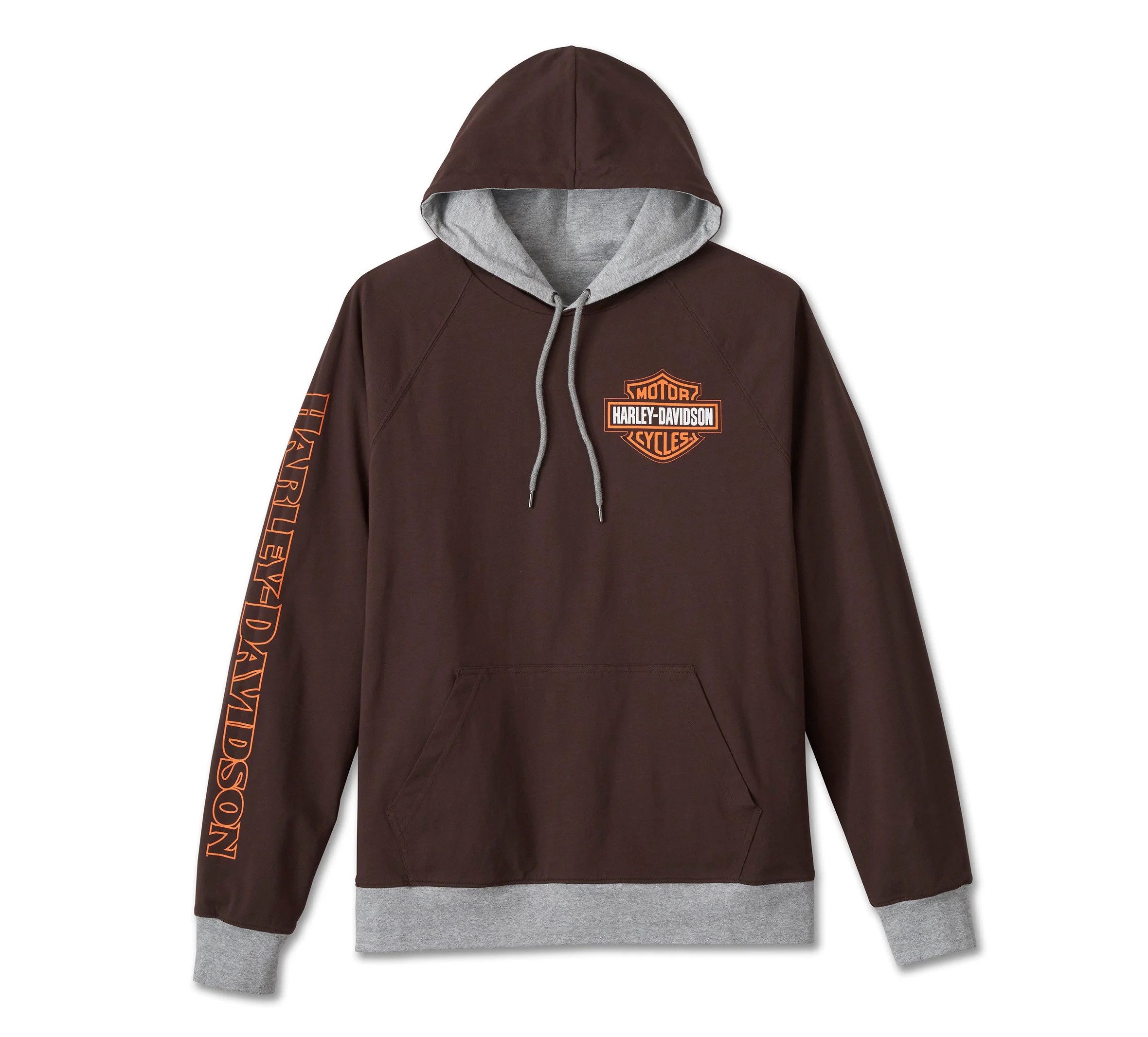 HARLEY-DAVIDSON Kapuzensweatshirt Herren Spirit of Freedom Reversible Bar&Shield Motorrad Hoodie Sweater