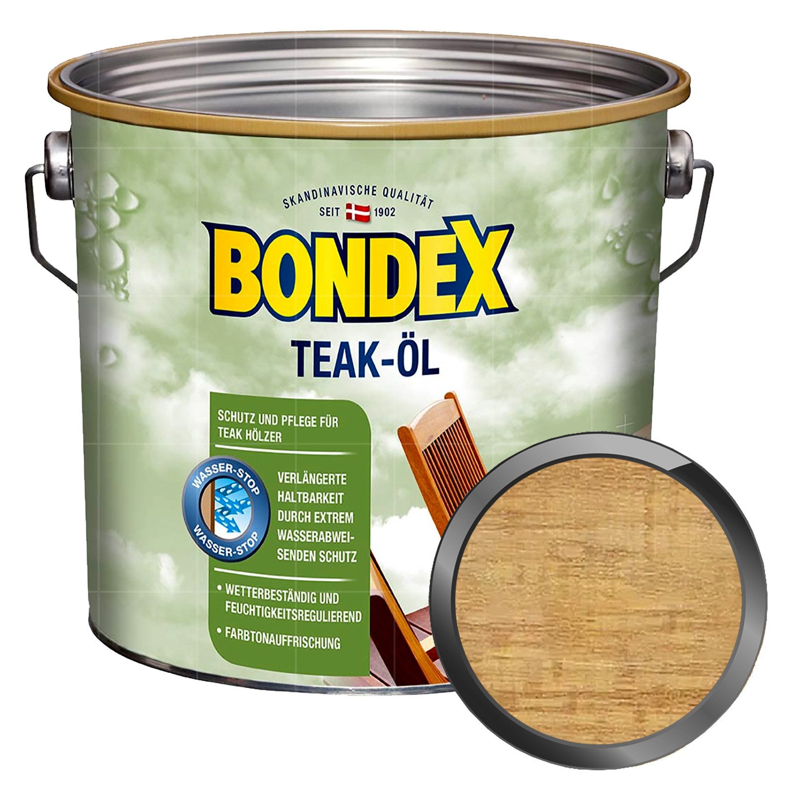 Bondex Teakholzöl Teak-Öl - 2.5 Ltr